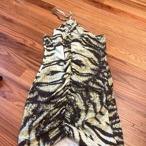 SHEIN wrap around neck dress , never worn before!